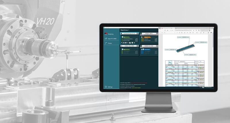 Une nouvelle solution intègre les mesures PC-DMIS directement aux machines-outils